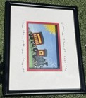 Wallables 3d Train Nursery Wall Art Framed    i Think I Can    10 75   