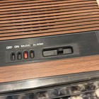 General Electric Woodgrain Am fm Flip-number Alarm Clock Radio