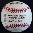 Ryne Sandberg Signed Official National League Baseball Chicago Cubs Hof Jsa Coa