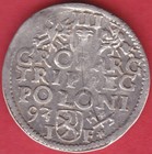 R  Poland Lithuania 3 Groschen 1593 If Poznan Sigismund Iii Xf Details  4253