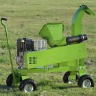 Gasoline Wood Chipper - Yamaha 9 1 2 Hp Engine - 2 1 2  Diameter - Recoil Start