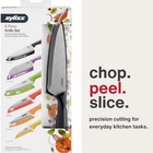 Zyliss 6 Piece Kitchen Knife Set Stainless Steel Chef Santoku Ergonomic   Sheath