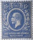 Travelstamps  East Africa Uganda Stamps Sg 70 Mint Og Hinged  15 Cent