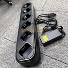 Six Way Rapid Charger For Motorola Cp200 Cp200d Cp040 Pr400 Ep450 Thin Battery