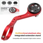 Bike Stem Extension Computer Front Mount Holder For Garmin Bryton Cateye Edge