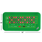 70x35  Casino Roulette Table Top Mat  Portable Rubber Roulette Tabletop Layout