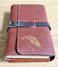 Vintage Common Sense Fly Fishing Wallet Case Brown Leather Vgc W  Flies