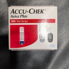 Accu-chek Aviva Plus Glucose Blood Test Strips 200ct Exp 06 30 2027-04 30 2027