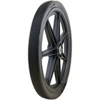 Marathon 92001 Flat Free Ribbed Garden Cart Tire On Rim 20x2 Pack Of 2