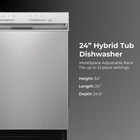 Built-in Dishwasher 24 Inch Smartwash Stainless