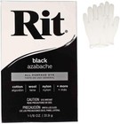 All-purpose Black Concentrated Rit Dye Powder With Gloves - Perfect For Crafts