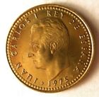 1975  80  Spain Peseta - Au unc - From Original Bank Roll - Free Ship - Bin Ooo