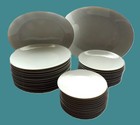 Rosenthal Dinnerware Set - Secunda Grau Pattern - 102 Piece Service For Twelve