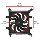 Caltric Radiator Fan With Shroud Assembly For Polaris 2413196 New