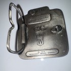 Canadian Club Silver Belt Buckle Bergamot Brass Works 1975 Distillery