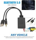 Wireless Bluetooth 5 0 Aux Car Audio Receiver Adapter 3 5mm Usb Handsfree Music