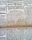 300 Santee Sioux Indians Of Minnesota To Hang   Abraham Lincoln 1862 Civil War  