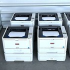 Lot Of 10 Oki B432 Duplex Laser Printers W  Add   l Paper Feeders - Low Pg Counts