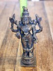 Antique Indian Hindu Bronze Figure Vishnu