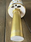 Ws-858 Wireless Karaoke Microphone Gold Bluetooth Usb Aux Tf Ports