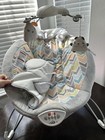 Baby Bouncer Rocker Seat With Vibrations Music And Removable Pad