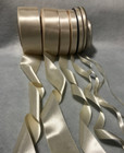Cream Double Sided Satin French Ribbon  7 Widths To Choose From   3 Yards 