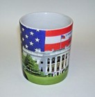 George Bush Patriotic Cup With Capitol Building 2001