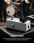 New Analog Guitar Clean Overdrive Boost Effect Pedal Tone Control True Bypass