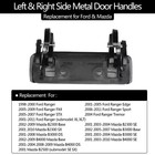 Metal Exterior Door Handle Driver Passenger Side Kit Fit 98-11 Mazda Ford Ranger