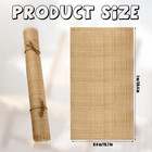 Cane Rattan Webbing Roll  3 28ft X 15 7inch Woven Open Rattan Mesh Natural Ratta