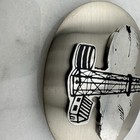 Vintage Oil Field Belt Buckle Roughneck Unique Gas Oil Field Refineries