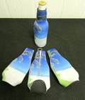 Tropical Beach   Palm Long Neck Bottle Holder Insulator Cooler Beer Koozie G11