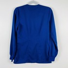 Grey s Anatomy Women s Size Xs Snap Button Scrub Jacket Navy Blue