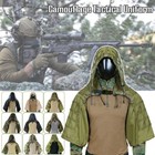 Military Sniper Ghillie Suit Hood Camouflage Sniper Airsoft Ghillie Cloak Jacket