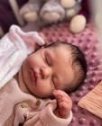 Lifelike Sleeping 20in Reborn Baby Dolls Newborn Girl Vinyl Full Body Realistic