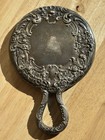 Gorham Sterling Silver Hand Mirror Antique  Floral Design  Made In 1900   