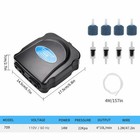 640 Gallon Aquarium Silent Air Pump 14w With 4 Outlets For Fish Tank Hydroponic