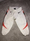 Cincinnati Bengals Team Issued  59 Size 30 Game Cut Pro Worn Nfl White Pants