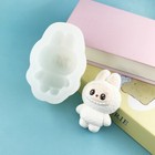 Labubu Handmade Ice Cream Ice Cube Chocolate Baking Cake Silicone Mold Kitchen
