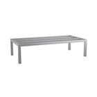 48  X 24  X 12  Kitchen Aluminum Dunnage Rack Commercial Floor Shelf