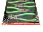 Snap On Tools New Srpcr105g Green 5 Piece Quick Release Snap Ring Pliers Set Usa