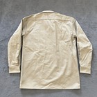 Dickies Desert Sand Tan Long Sleeve Work Collared Pocket Shirt Men s Size M