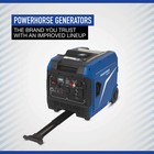 Powerhorse Inverter Generator  8000 Surge Watts  6000 Rated Watts  62db  Dual