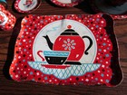 Vintage Tin Childs Tea Set The Ohio Art Company