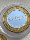 Aladdin Casino Silver Strikes Lot  999 Silver  10 Tokens Matching Set Las Vegas