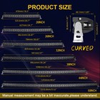 Curved 20 -50  Led Light Bar Slim Offroad Driving For Can Am Polaris Atv Utv 4wd