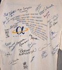 Alpha Con Shirt Autographed By 23  Anthony Daniels Bill Hootkins Gunnar Hanson  