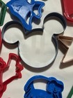 Cookie Cutters Lot Of 62 Mickey Mouse Animals Dog Bone Snowflakes Motorcycle