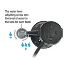 400a Universal Toilet Tank Repair Valve - Free Shipping