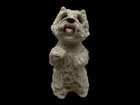 Sandicast West Highland Terrier Dog Signed By Artist Sandra Brue 8  Tall Vintage